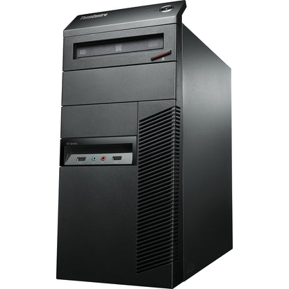 Lenovo ThinkCentre M92p 3228A1U Desktop Computer - Intel Core i7 3rd Gen i7-3770 Quad-core (4 Core) 3.40 GHz - 4 GB RAM DDR3 SDRAM - 500 GB HDD - Tower - Business Black 3228A1U