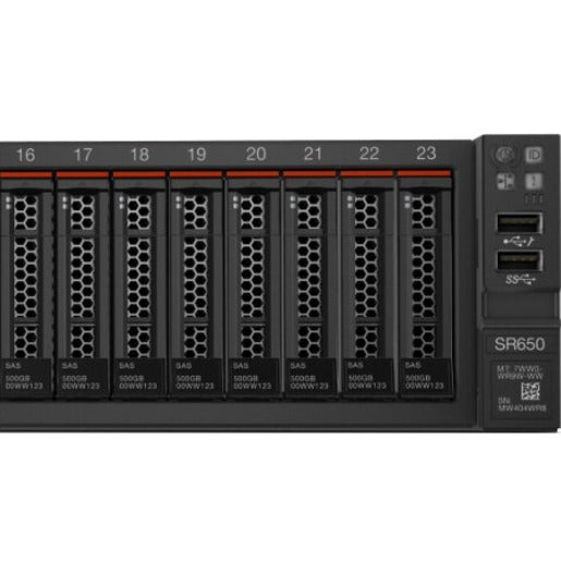 Lenovo ThinkSystem SR650 7X06A0FKNA 2U Rack Server - 1 x Intel Xeon Silver 4216 2.10 GHz - 32 GB RAM - 12Gb/s SAS, Serial ATA/600 Controller 7X06A0FKNA