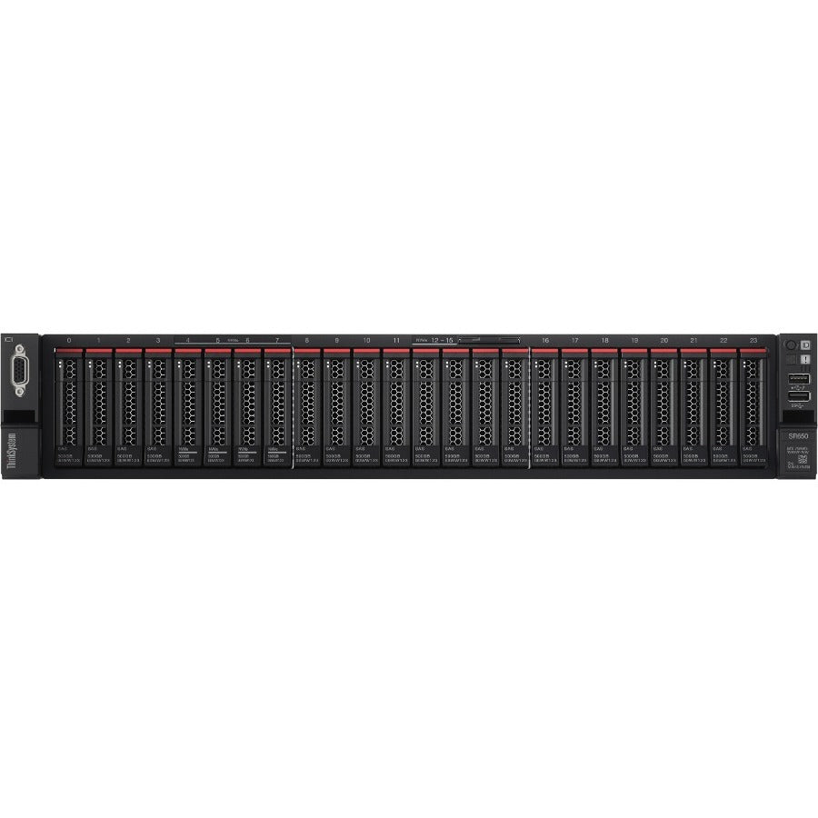 Lenovo ThinkSystem SR650 7X06A0FKNA 2U Rack Server - 1 x Intel Xeon Silver 4216 2.10 GHz - 32 GB RAM - 12Gb/s SAS, Serial ATA/600 Controller 7X06A0FKNA