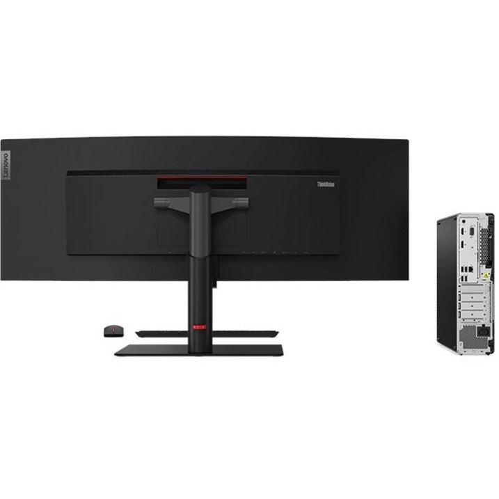 Lenovo ThinkCentre M90s 11D1004WUS Desktop Computer - Intel Core i7 10th Gen i7-10700 Octa-core (8 Core) 2.90 GHz - 16 GB RAM DDR4 SDRAM - 512 GB NVMe M.2 PCI Express PCI Express NVMe 3.0 x4 SSD - Small Form Factor - Black 11D1004WUS