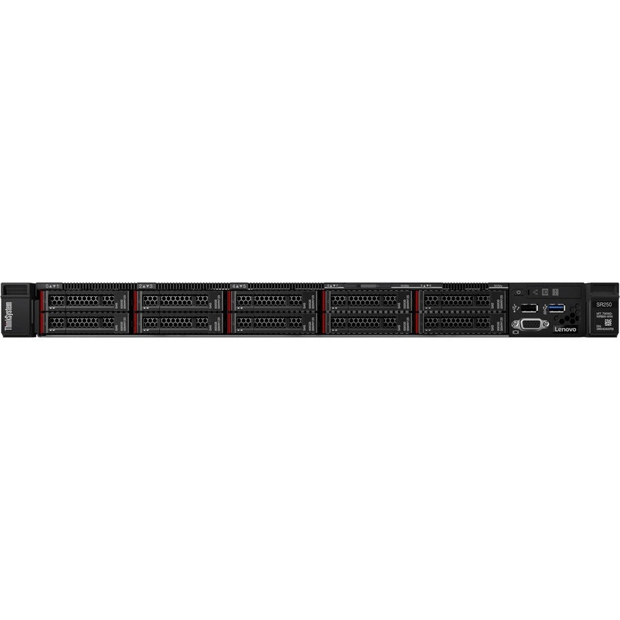 Lenovo ThinkSystem SR250 7Y51A08CNA 1U Rack Server - 1 x Intel Xeon - Serial ATA/600 Controller 7Y51A08CNA