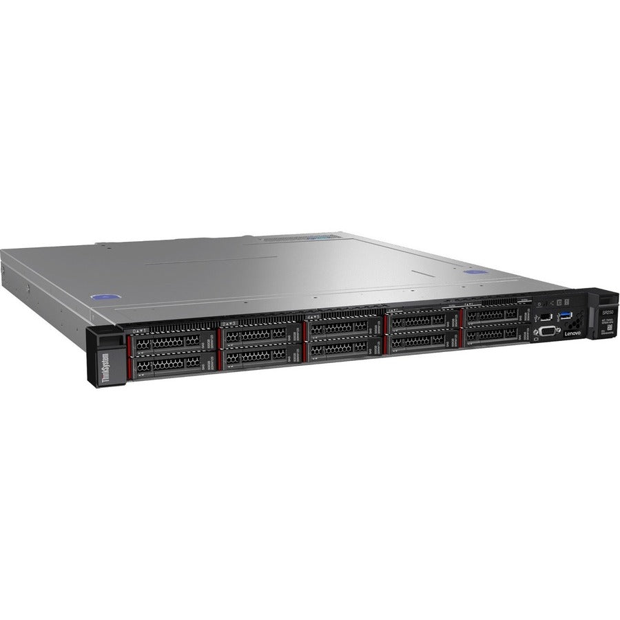 Lenovo ThinkSystem SR250 7Y51A08CNA 1U Rack Server - 1 x Intel Xeon - Serial ATA/600 Controller 7Y51A08CNA