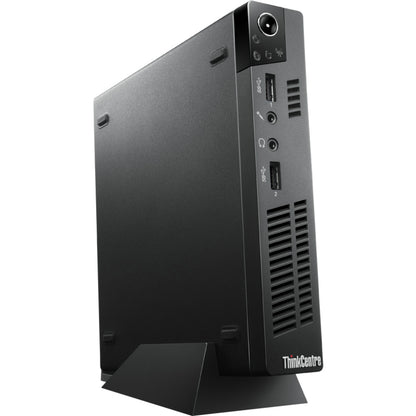 Lenovo ThinkCentre M72e 4004B8U Desktop Computer - Intel Core i3 2nd Gen i3-2120T Dual-core (2 Core) 2.60 GHz - 4 GB RAM DDR3 SDRAM - 500 GB HDD - Ultra Small - Business Black 4004B8U