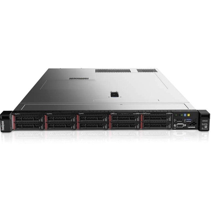 Lenovo ThinkSystem SR630 7X02A0FANA 1U Rack Server - 1 x Intel Xeon Silver 4208 2.10 GHz - 16 GB RAM - Serial ATA/600, 12Gb/s SAS Controller 7X02A0FANA