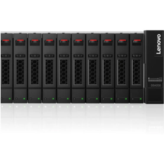 Lenovo ThinkSystem DS4200 SFF FC/iSCSI Dual Controller Unit (US English Documentation) 4617A11