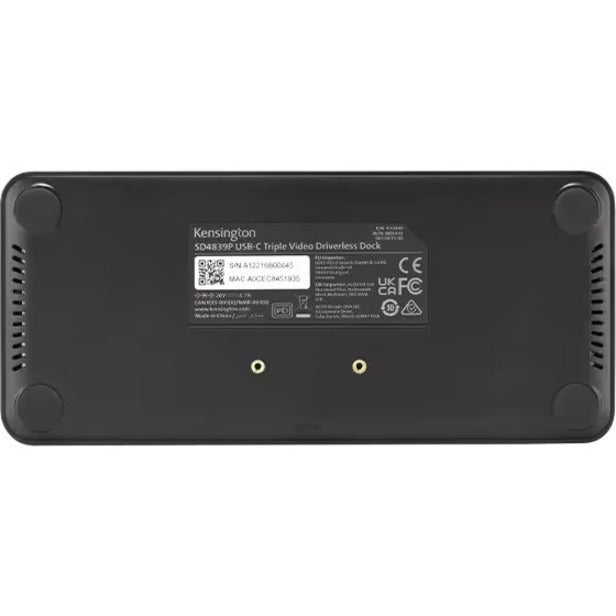 Station d'accueil sans pilote vidéo triple USB-C 10 Gbit/s Lenovo 4Z91K18761