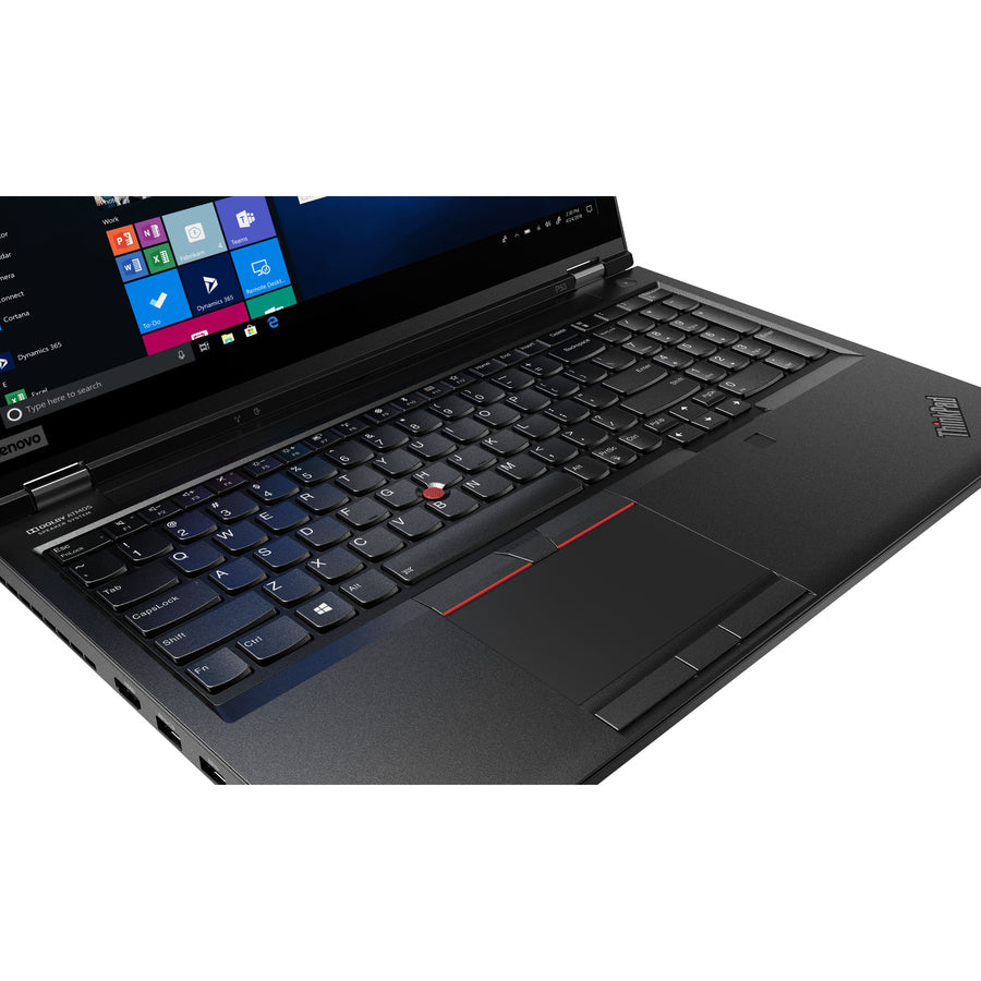 Lenovo ThinkPad P53 20QN0049US 15.6" Mobile Workstation - 1920 x 1080 - Intel Core i7 9th Gen i7-9750H Hexa-core (6 Core) 2.60 GHz - 16 GB Total RAM - 512 GB SSD - Midnight Black 20QN0049US