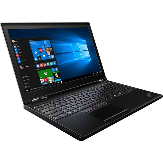 Lenovo ThinkPad P51 20HH0011US 15.6" Mobile Workstation - 1920 x 1080 - Intel Core i7 7th Gen i7-7700HQ Quad-core (4 Core) 2.80 GHz - 8 GB Total RAM - 500 GB HDD - Black 20HH0011US