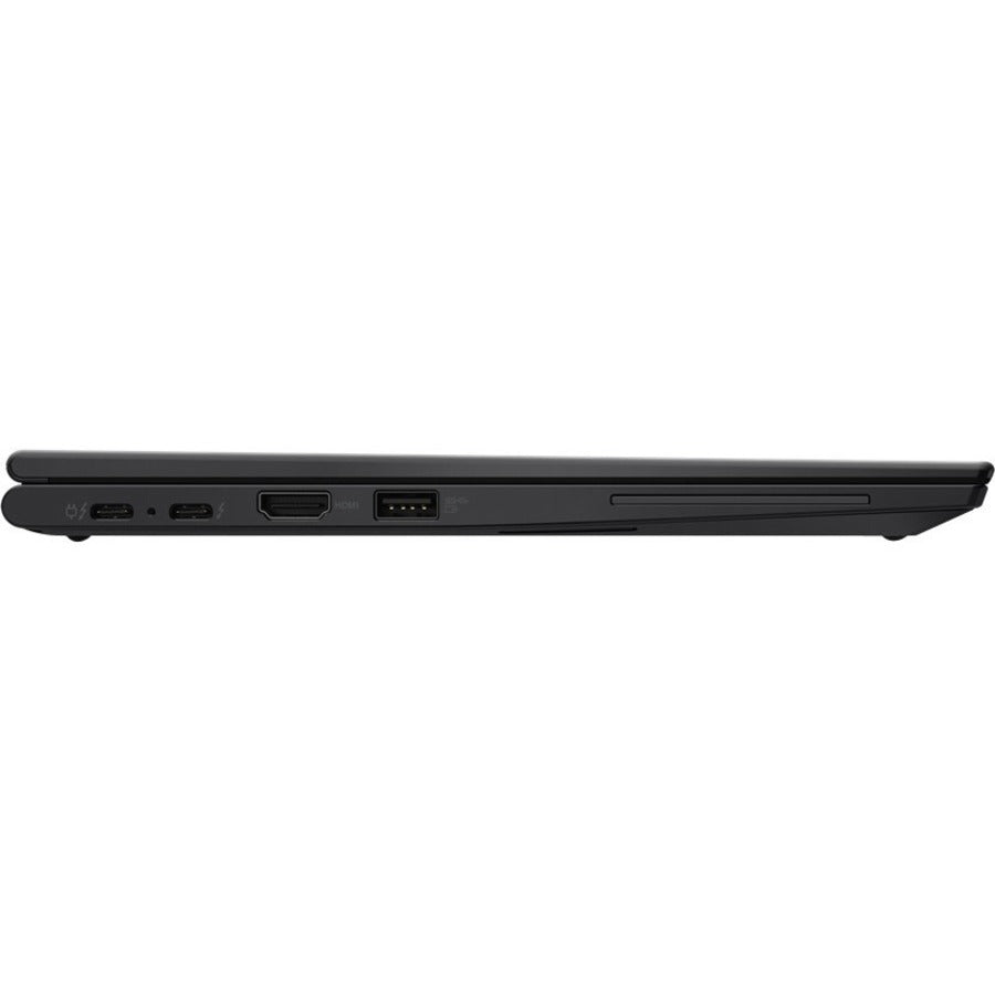 Lenovo ThinkPad X13 Yoga Gen 2 20W8002TCA 13.3" Touchscreen Convertible 2 in 1 Notebook - WUXGA - 1920 x 1200 - Intel Core i7 11th Gen i7-1185G7 Quad-core (4 Core) 3 GHz - 16 GB Total RAM - 512 GB SSD - Black 20W8002TCA