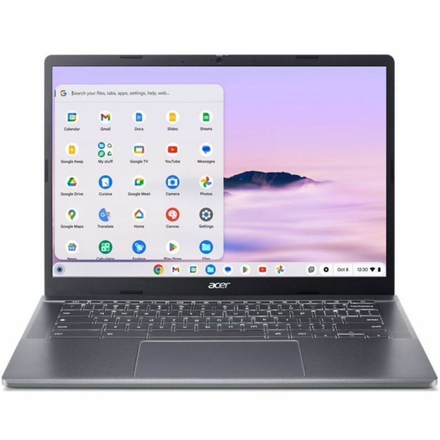 Acer Chromebook Plus 514 CBE574-1-R5LH 14" Chromebook - WUXGA - 1920 x 1200 - AMD Ryzen 3 7320C Quad-core (4 Core) 2.40 GHz - 8 GB Total RAM - 256 GB SSD - Iron NX.KREAA.002