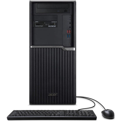 Acer Veriton M4680G VM4680G-I511512HW Desktop Computer - Intel Core i5 11th Gen i5-11500 Hexa-core (6 Core) 2.70 GHz - 16 GB RAM DDR4 SDRAM - 512 GB PCI Express SSD DT.L04AA.002