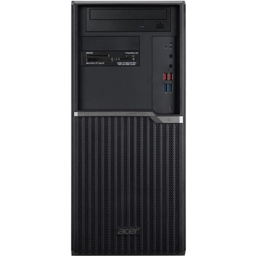 Acer Veriton M4680G VM4680G-I511512HW Desktop Computer - Intel Core i5 11th Gen i5-11500 Hexa-core (6 Core) 2.70 GHz - 16 GB RAM DDR4 SDRAM - 512 GB PCI Express SSD DT.L04AA.002