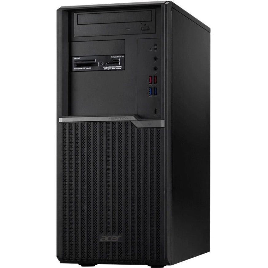 Acer Veriton M4680G VM4680G-I511512HW Desktop Computer - Intel Core i5 11th Gen i5-11500 Hexa-core (6 Core) 2.70 GHz - 16 GB RAM DDR4 SDRAM - 512 GB PCI Express SSD DT.L04AA.002