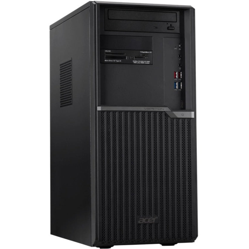 Acer Veriton M4680G VM4680G-I511512HW Desktop Computer - Intel Core i5 11th Gen i5-11500 Hexa-core (6 Core) 2.70 GHz - 16 GB RAM DDR4 SDRAM - 512 GB PCI Express SSD DT.L04AA.002