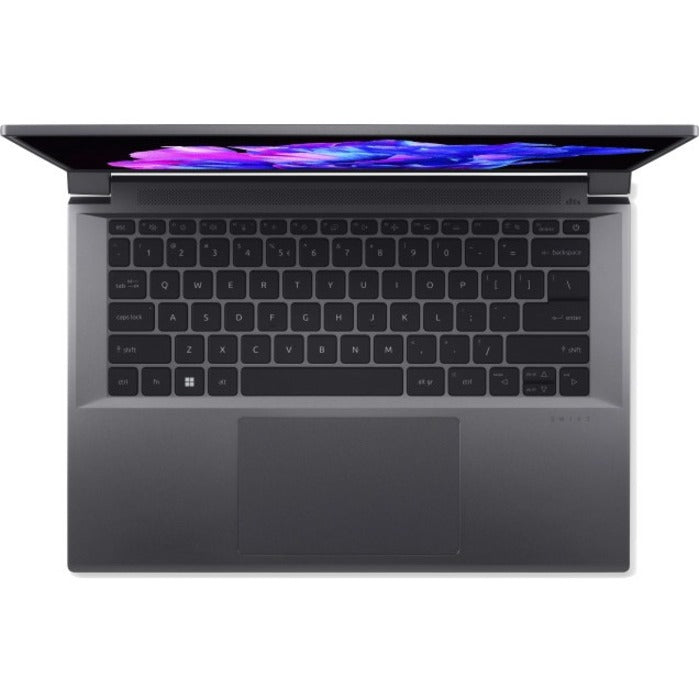 Ordinateur portable Acer Swift X SFX14-71G SFX14-71G-76LC 14,5" - WQXGA+ - 2880 x 1800 - Intel Core i7 13e génération i7-13700H Tetradeca-core (14 cœurs) 2,40 GHz - 16 Go de RAM totale - 1 To de SSD - Gris acier NX.KEVAA.001