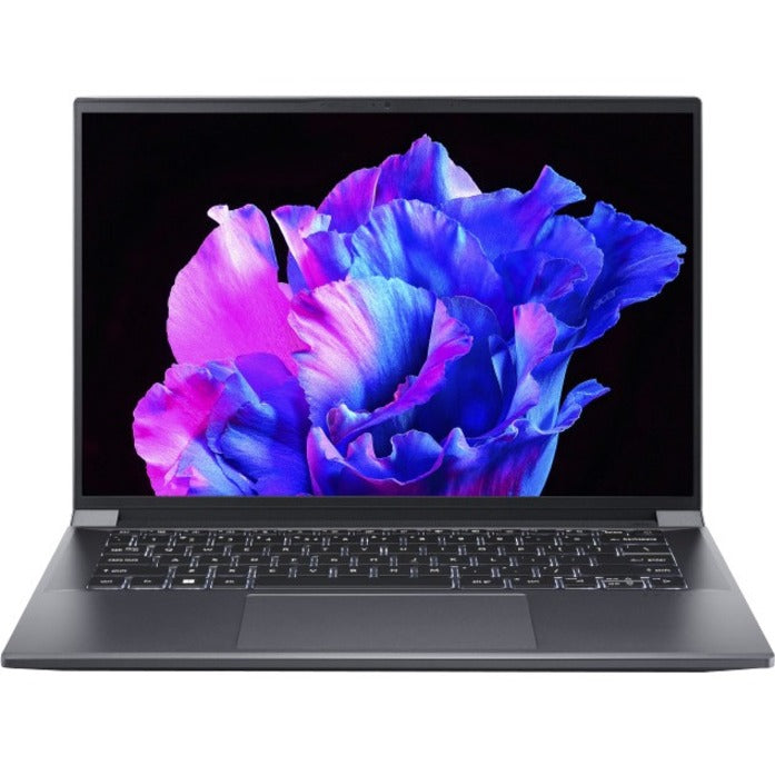 Ordinateur portable Acer Swift X SFX14-71G SFX14-71G-76LC 14,5" - WQXGA+ - 2880 x 1800 - Intel Core i7 13e génération i7-13700H Tetradeca-core (14 cœurs) 2,40 GHz - 16 Go de RAM totale - 1 To de SSD - Gris acier NX.KEVAA.001