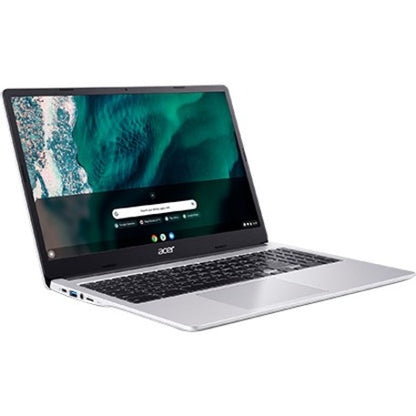 Acer Chromebook 315 CB315-4H CB315-4H-C2JF 15.6" Chromebook - Full HD - 1920 x 1080 - Intel Celeron N5100 Quad-core (4 Core) 1.10 GHz - 4 GB Total RAM - 32 GB Flash Memory - Pure Silver NX.AZ0AA.002