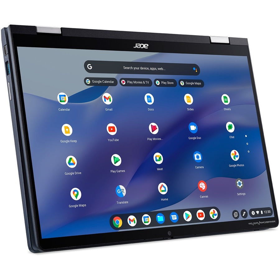 Acer CP714-1WN CP714-1WN-560E 14" Touchscreen Convertible 2 in 1 Chromebook - WUXGA - 1920 x 1200 - Intel Core i5 12th Gen i5-1235U Deca-core (10 Core) 1.30 GHz - 8 GB Total RAM - 256 GB SSD - Slate Blue NX.K3YAA.002