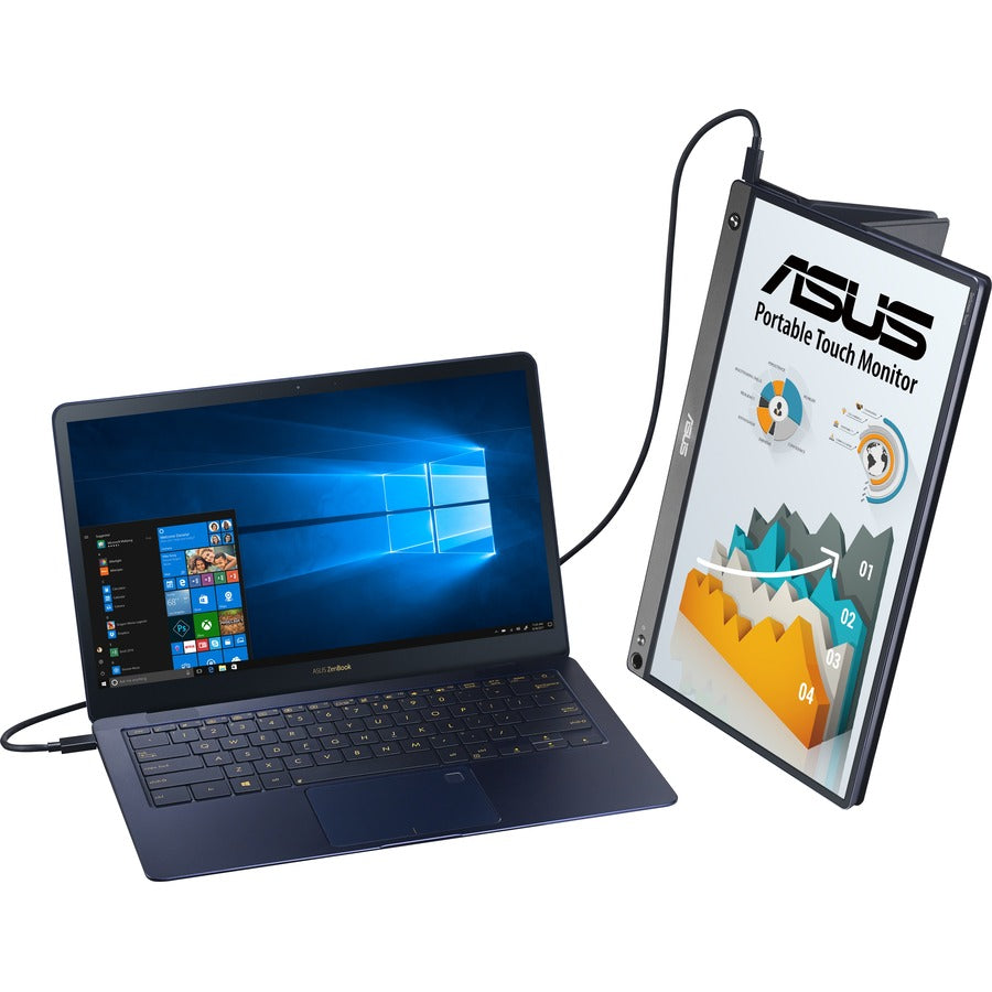 Asus ZenScreen MB16AMT 15.6" LCD Touchscreen Monitor - 16:9 MB16AMT