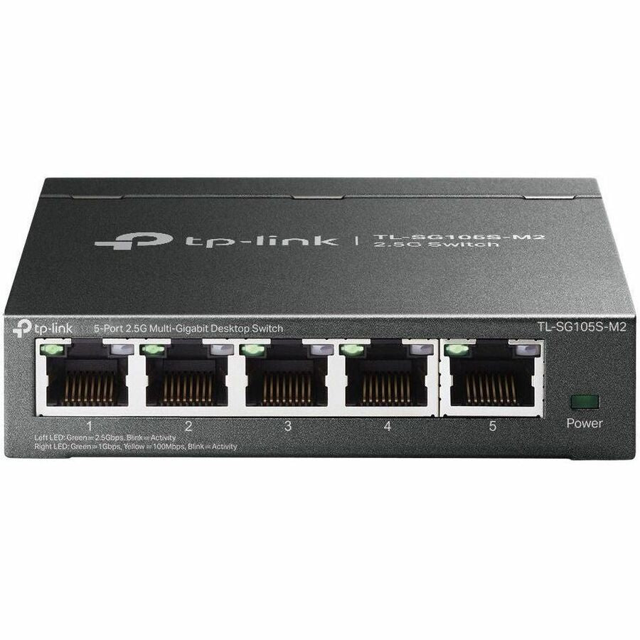 TP-Link 5-Port 2.5G Multi-Gigabit Desktop Switch TL-SG105S-M2