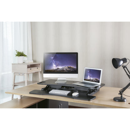 Amer Mounts Sit/Stand 37.4" Height Adjust Desk EZRISER36