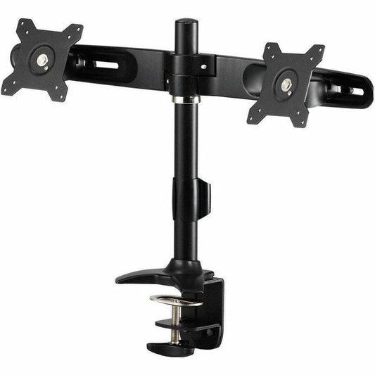 Amer Mounts Dual Monitor Clamp Mount Supports Flat Panel Size up to 24" AMR2C AMR2C