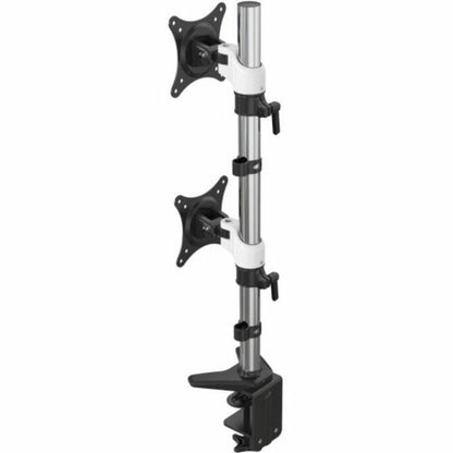 Amer Mounts Hydra HYDRA2V Desk Mount for Monitor, Curved Screen Display - White, Black, Chrome HYDRA2V