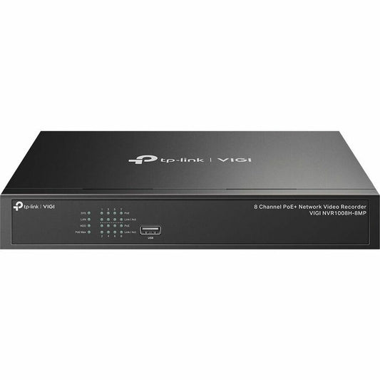 TP-Link VIGI 8 Channel PoE+ Network Video Recorder VIGI NVR1008H-8MP