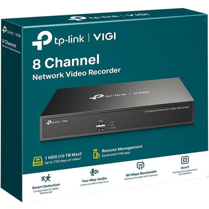 TP-Link VIGI 8 Channel Network Video Recorder VIGI NVR1008H