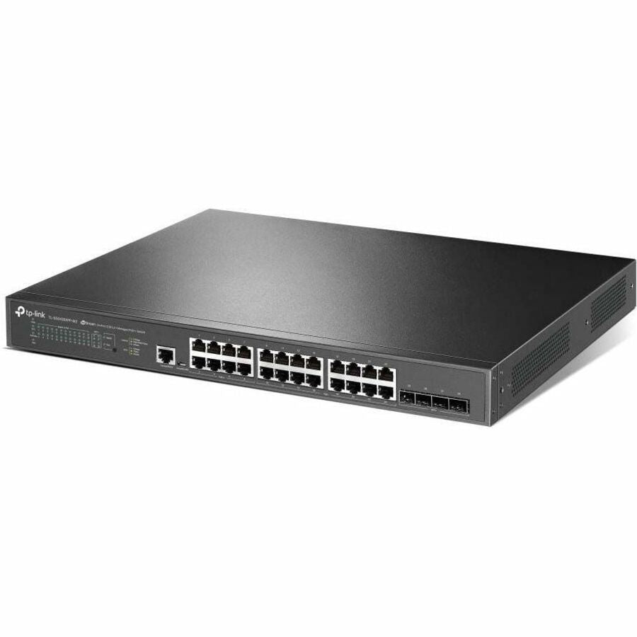 TP-Link Omada SG3428XPP-M2 - Omada 24-Port 2.5GBASE-T and 4-Port 10GE SFP+ L2+ Managed Switch with 16-Port PoE+ & 8-Port PoE++ SG3428XPP-M2