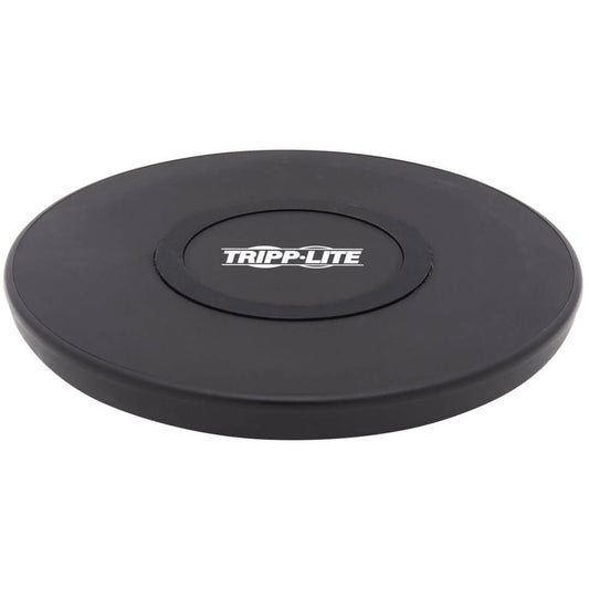 Tripp Lite by Eaton Wireless Phone Charger - 10W, Qi Certified, Apple and Samsung Compatible, Black U280-Q01FL-BK