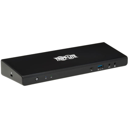 Tripp Lite by Eaton USB-C Dock, Dual Display - 5K 60 Hz DP, 4K 60 Hz HDMI, USB 3.x (5Gbps), USB-A/C Hub, GbE, 85W PD Charging U442-DOCK21-B