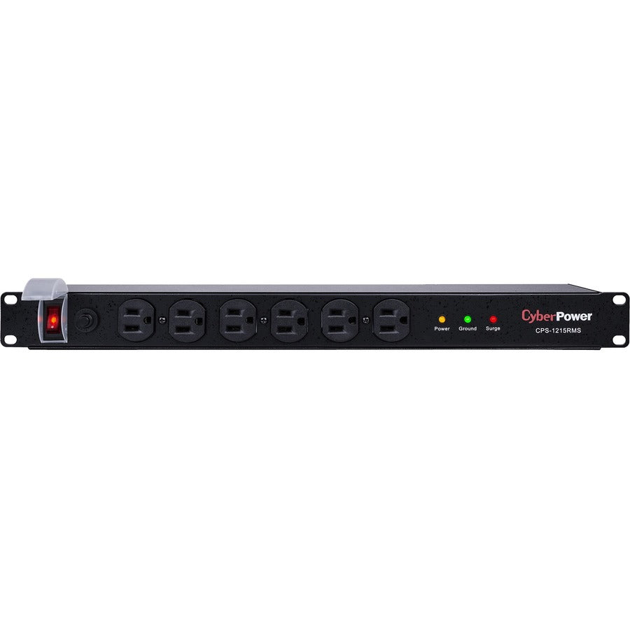 CyberPower CPS1215RMS Rackbar 12 prises de courant avec protection contre les surtensions 1800 J CPS-1215RMS