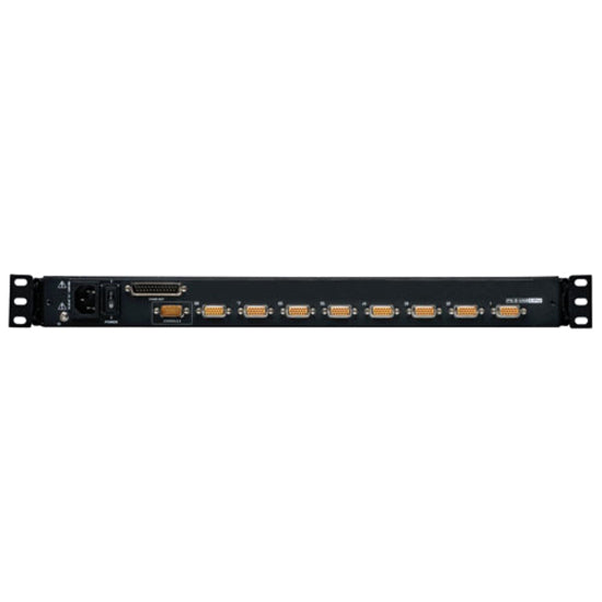 Tripp Lite by Eaton NetDirector 8-Port 1U Rack-Mount Console KVM Switch with 19-in. LCD + 8 PS2/USB Combo Cables B020-U08-19-K