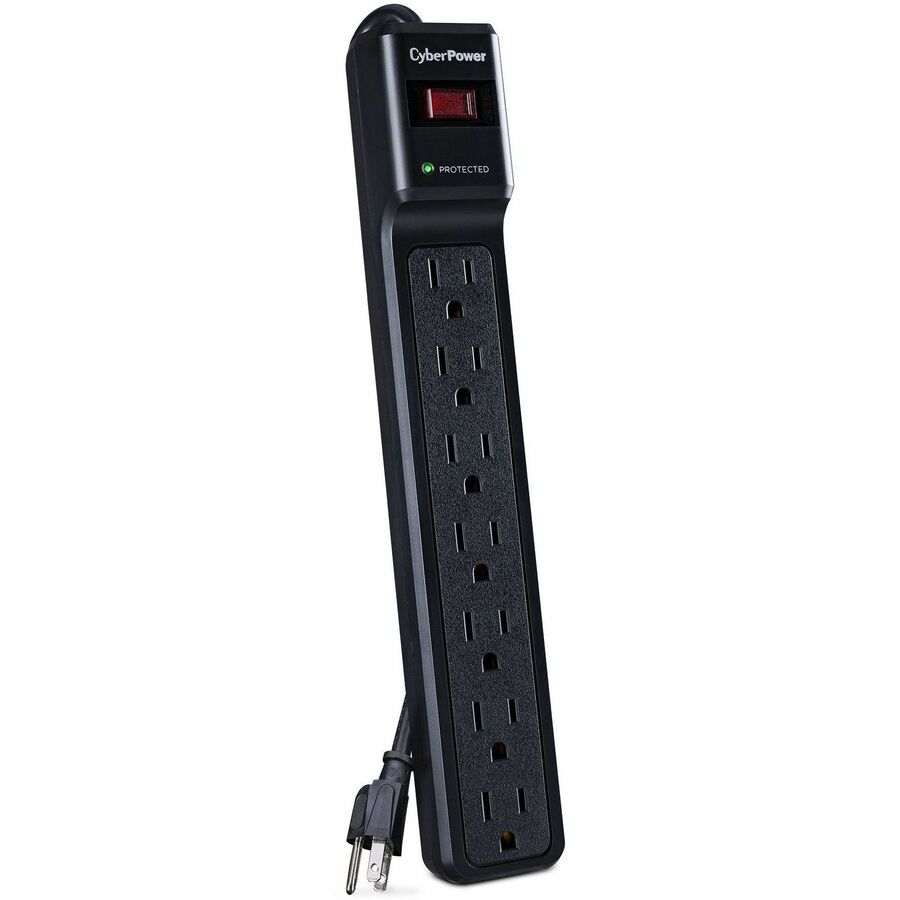 CyberPower CSB7012 Essential 7-Outlets Surge Suppressor with 1500 Joules and 12FT Cord - Plain Brown Boxes CSB7012