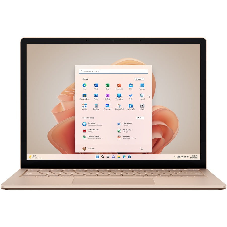 Microsoft Surface Laptop 5 13.5" Touchscreen Notebook - Intel Core i5 12th Gen i5-1245U - Intel Evo Platform - 16 GB - 512 GB SSD - English Keyboard - Sandstone R8P-00058