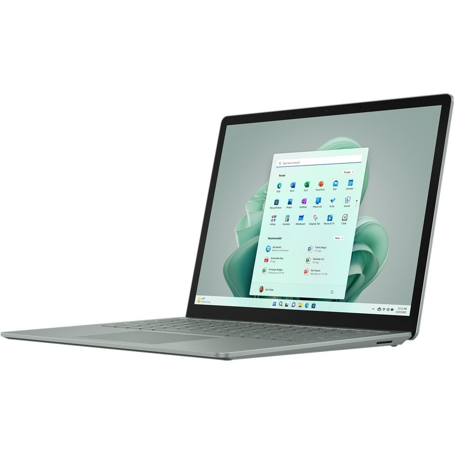 Microsoft Surface Laptop 5 13.5" Touchscreen Notebook - Intel Core i5 12th Gen i5-1245U - Intel Evo Platform - 16 GB - 512 GB SSD - English Keyboard - Sage R8P-00047