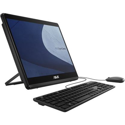 Ordinateur tout-en-un Asus ExpertCenter E1 E1600WKA-XB001T - Intel Celeron N4500 - 4 Go - SSD 128 Go - Écran tactile HD 15,6" - Ordinateur de bureau - Noir E1600WKA-XB001T