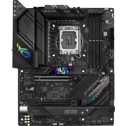 Asus ROG Strix B760-F GAMING WIFI Gaming Desktop Motherboard - Intel B760 Chipset - Socket LGA-1700 - ATX ROGSTRIXB760-FGAMINGWIFI