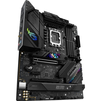 Asus ROG Strix B760-F GAMING WIFI Gaming Desktop Motherboard - Intel B760 Chipset - Socket LGA-1700 - ATX ROGSTRIXB760-FGAMINGWIFI