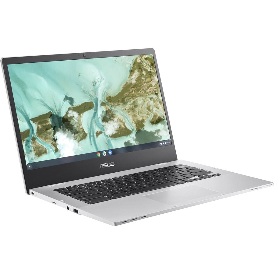 Asus Chromebook CX1 CX1400 CX1400CKA-DB84F 14" Chromebook - Full HD - Intel Celeron N4500 - 8 GB - 64 GB Flash Memory - Transparent Silver CX1400CKA-DB84F