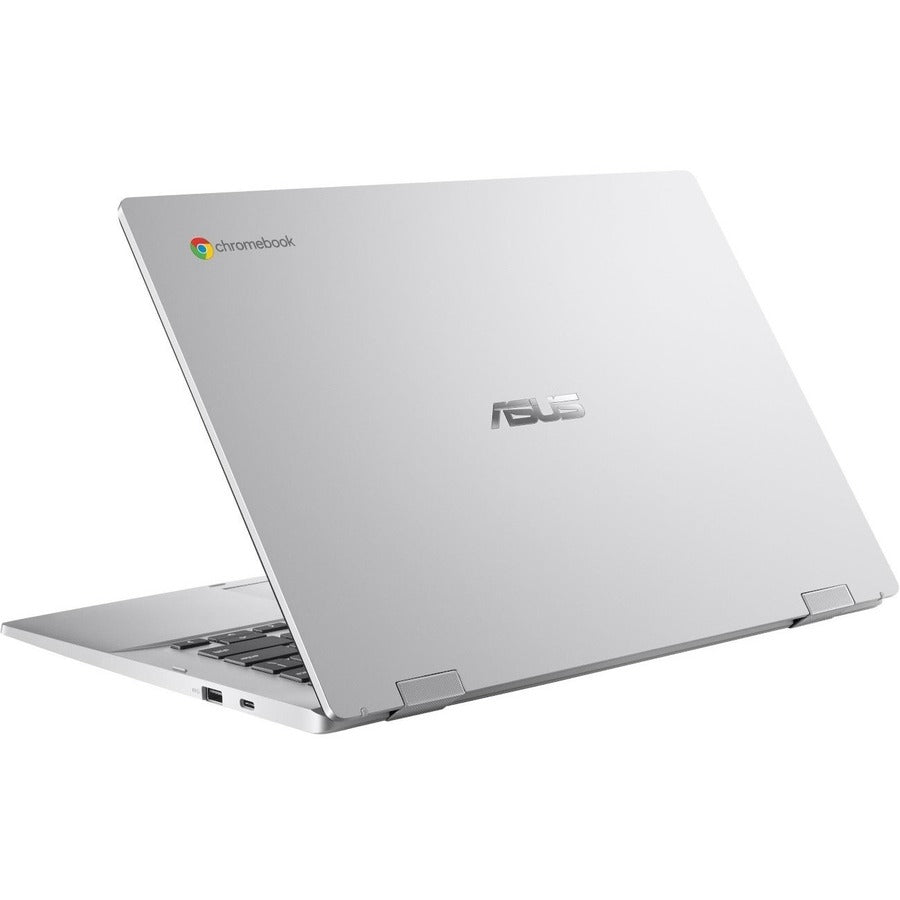 Asus Chromebook CX1 CX1400 CX1400CKA-DB84F 14" Chromebook - Full HD - Intel Celeron N4500 - 8 GB - 64 GB Flash Memory - Transparent Silver CX1400CKA-DB84F