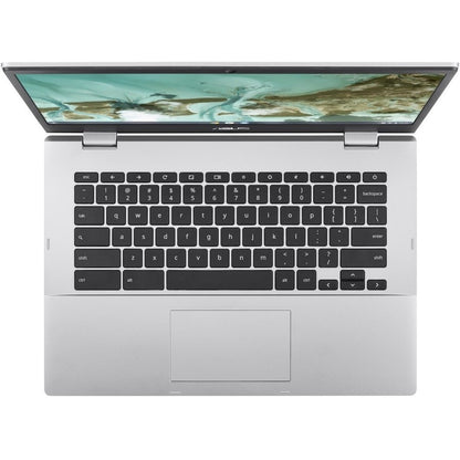 Asus Chromebook CX1 CX1400 CX1400CKA-DB84F 14" Chromebook - Full HD - Intel Celeron N4500 - 8 GB - 64 GB Flash Memory - Transparent Silver CX1400CKA-DB84F