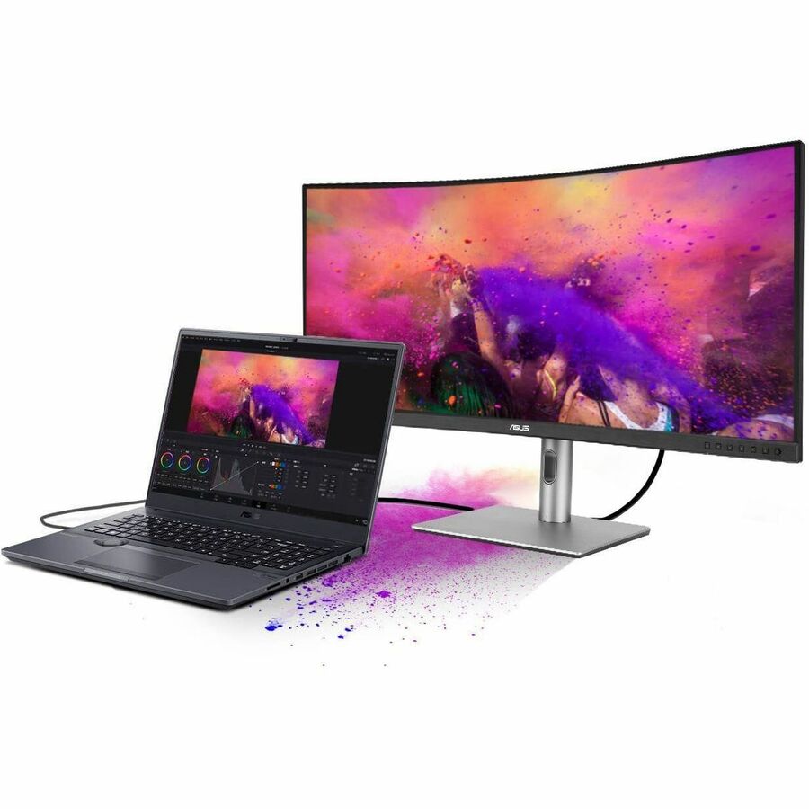 Moniteur LCD incurvé UW-QHD de classe 34 pouces Asus ProArt PA34VCNV - 21:9 PA34VCNV