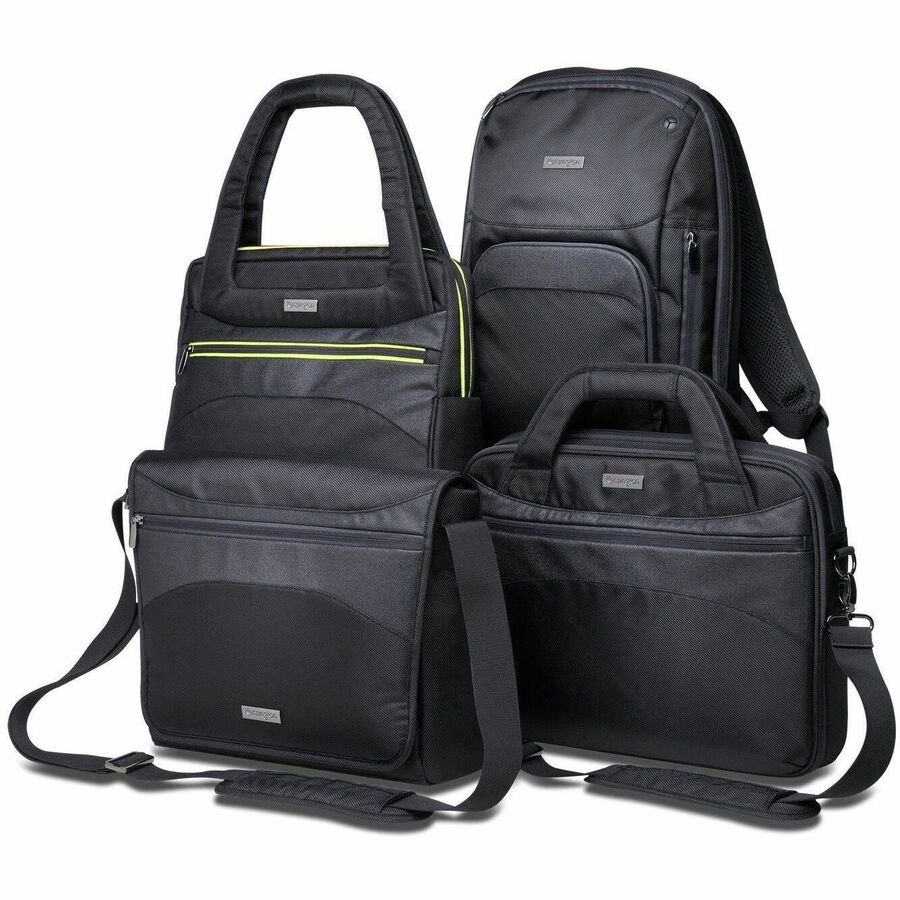 Kensington Triple Trek Carrying Case (Backpack) for 14" Ultrabook, Chromebook - Black K62591US