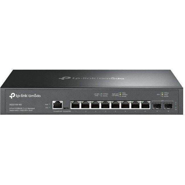 TP-Link Omada 8-Port 2.5G L2+ Managed Switch SG3210X-M2