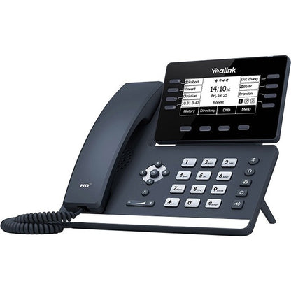 Yealink SIP-T53 IP Phone - Corded/Cordless - Corded - DECT, Bluetooth - Wall Mountable, Desktop - Classic Gray SIP-T53