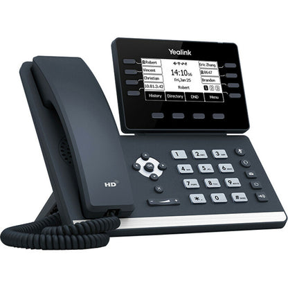 Yealink SIP-T53 IP Phone - Corded/Cordless - Corded - DECT, Bluetooth - Wall Mountable, Desktop - Classic Gray SIP-T53