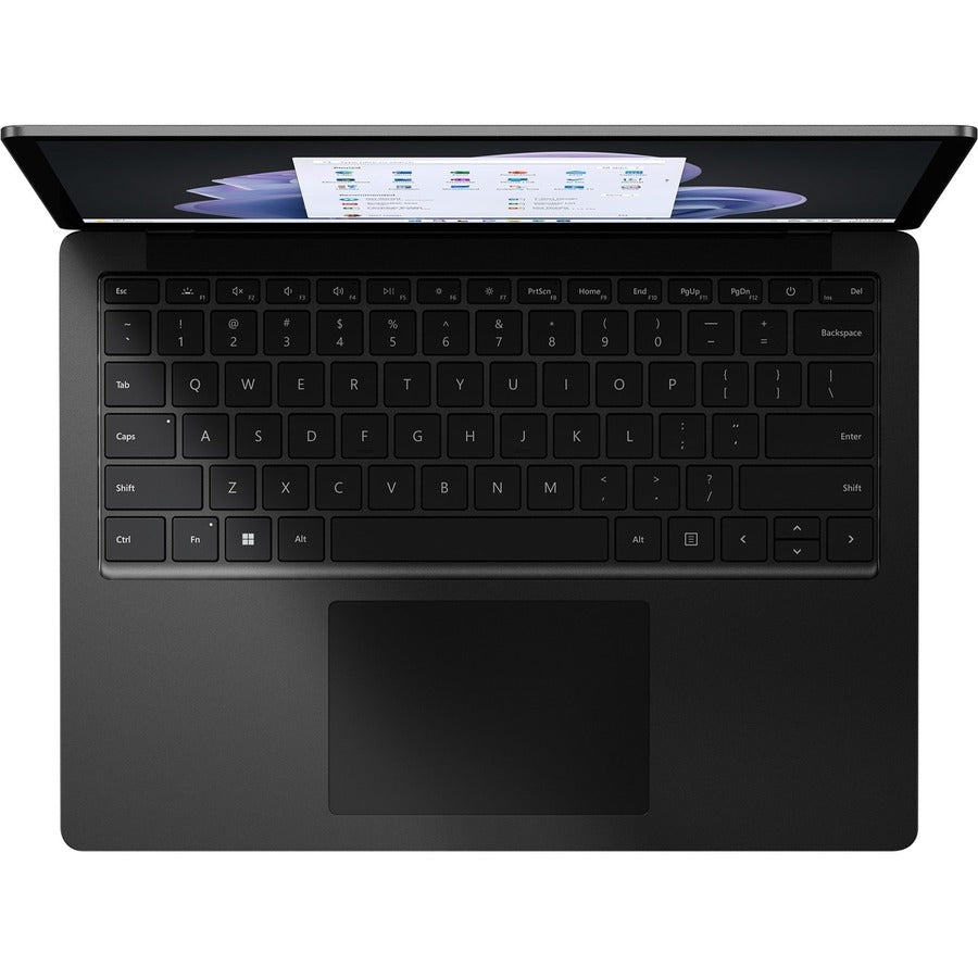 Microsoft Surface Laptop 5 R7B-00025 13.5" Touchscreen Notebook - Intel Core i5 12th Gen i5-1245U - Intel Evo Platform - 16 GB - 256 GB SSD - English, French Keyboard - Matte Black R7B-00025