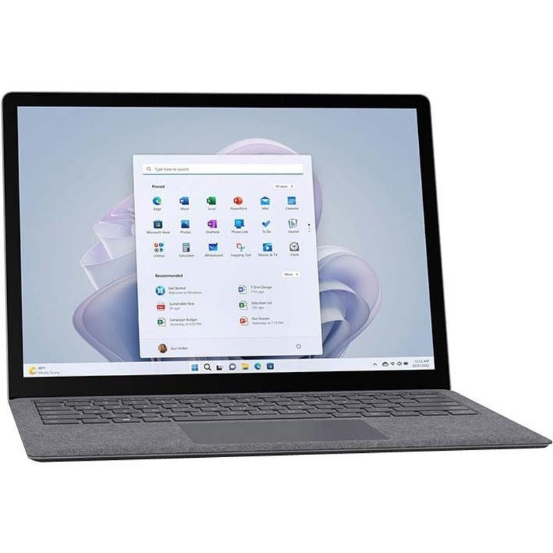 Microsoft Surface Laptop 5 13.5" Touchscreen Notebook - Intel Core i5 - Intel Evo Platform - 16 GB - 256 GB SSD - English, French Keyboard - Platinum R7B-00002